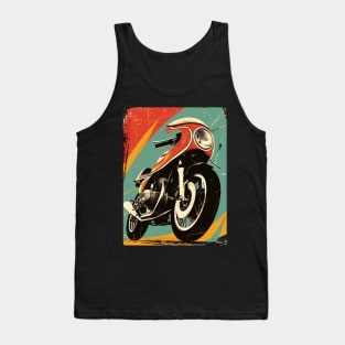 Vintage Speedster- vintage racing motorcycle Tank Top